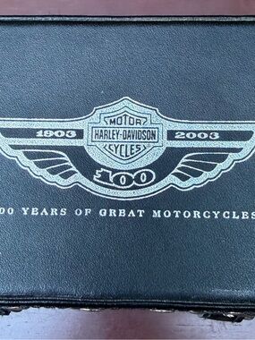 Harley-Davidson Black 100th Anniversary trivia game